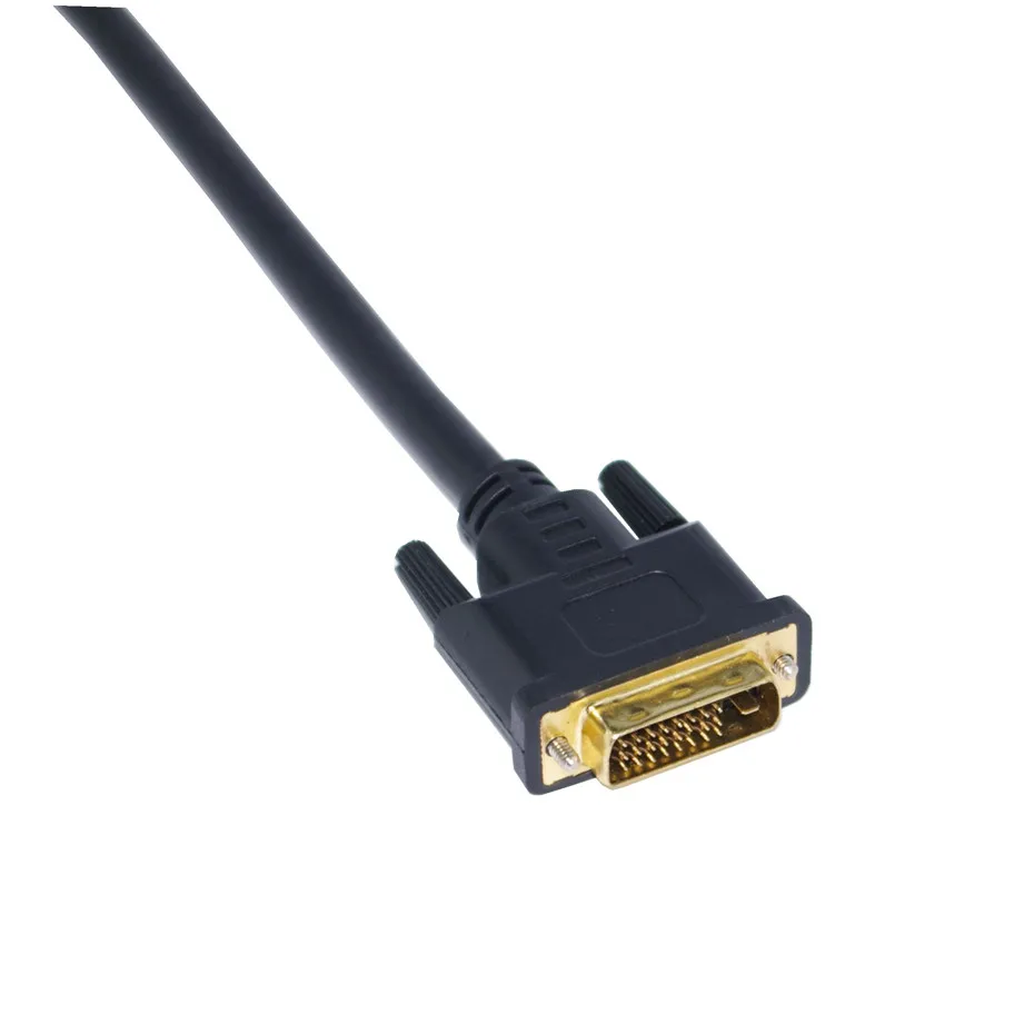 Кабель DVI с разъемом Папа-папа и папа-папа 24 + 1 кабель для монитора двойным