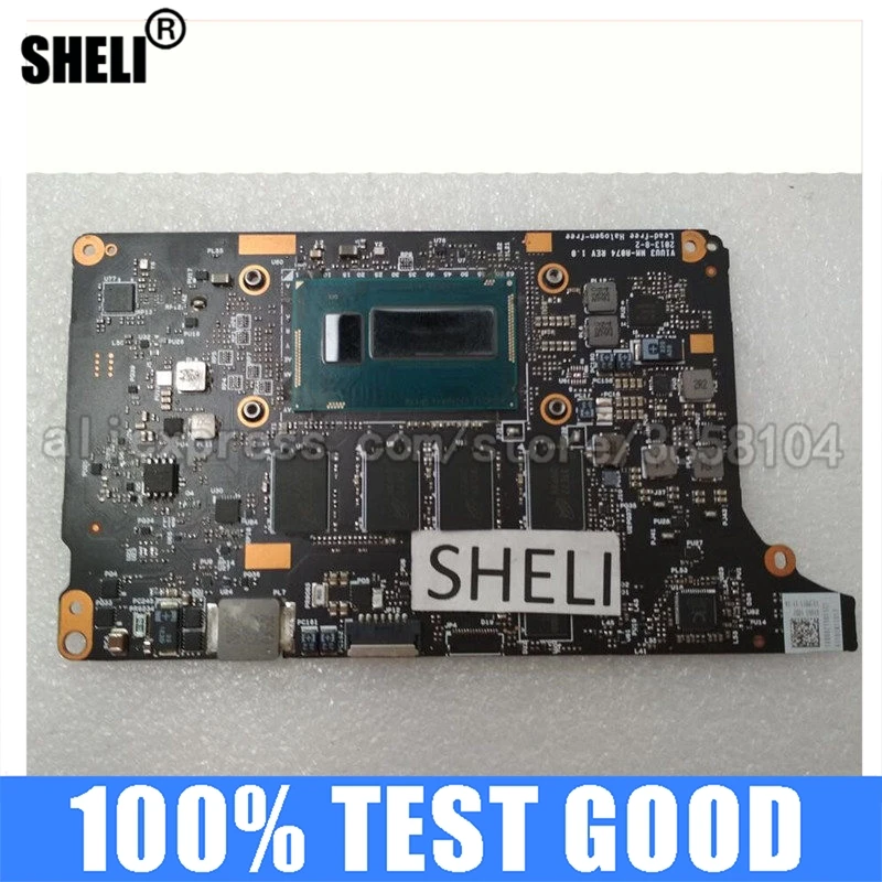 

Материнская плата SHELI для Lenovo Yoga 2 Pro с фотопроцессором 4G 90004984 viu3