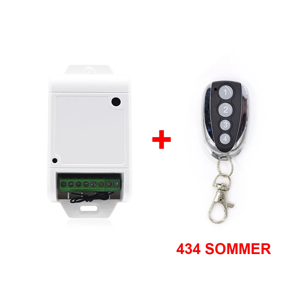 SOMMER 4020 868 пульт дистанционного управления 12/24 В AC DC 2 CH приемник Замена удаленной