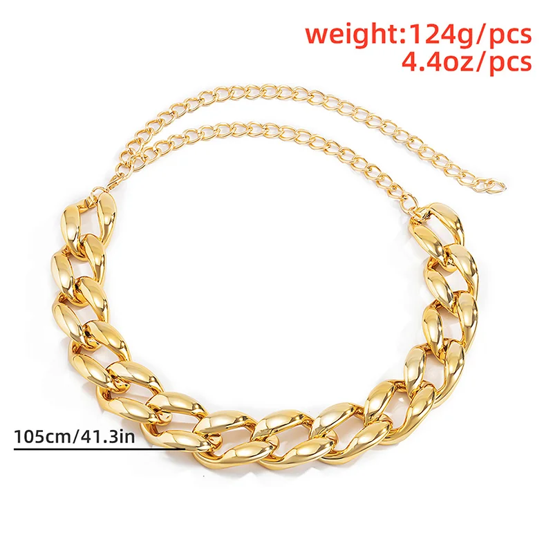 

Punk Waist Chain Belt Women Girl Chain Belly Chain Body Jewelry Party Buckle Waist Chain