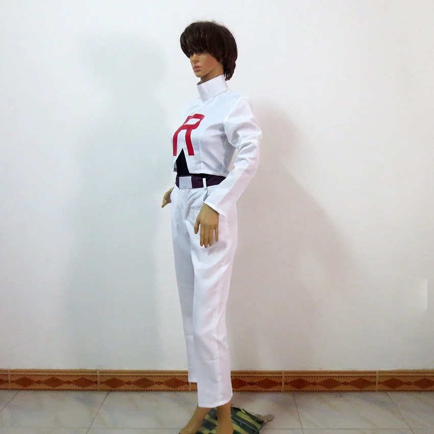 Аниме Команда Ракета Джеймс Косплей Костюм для Хэллоуина на заказ любой размер