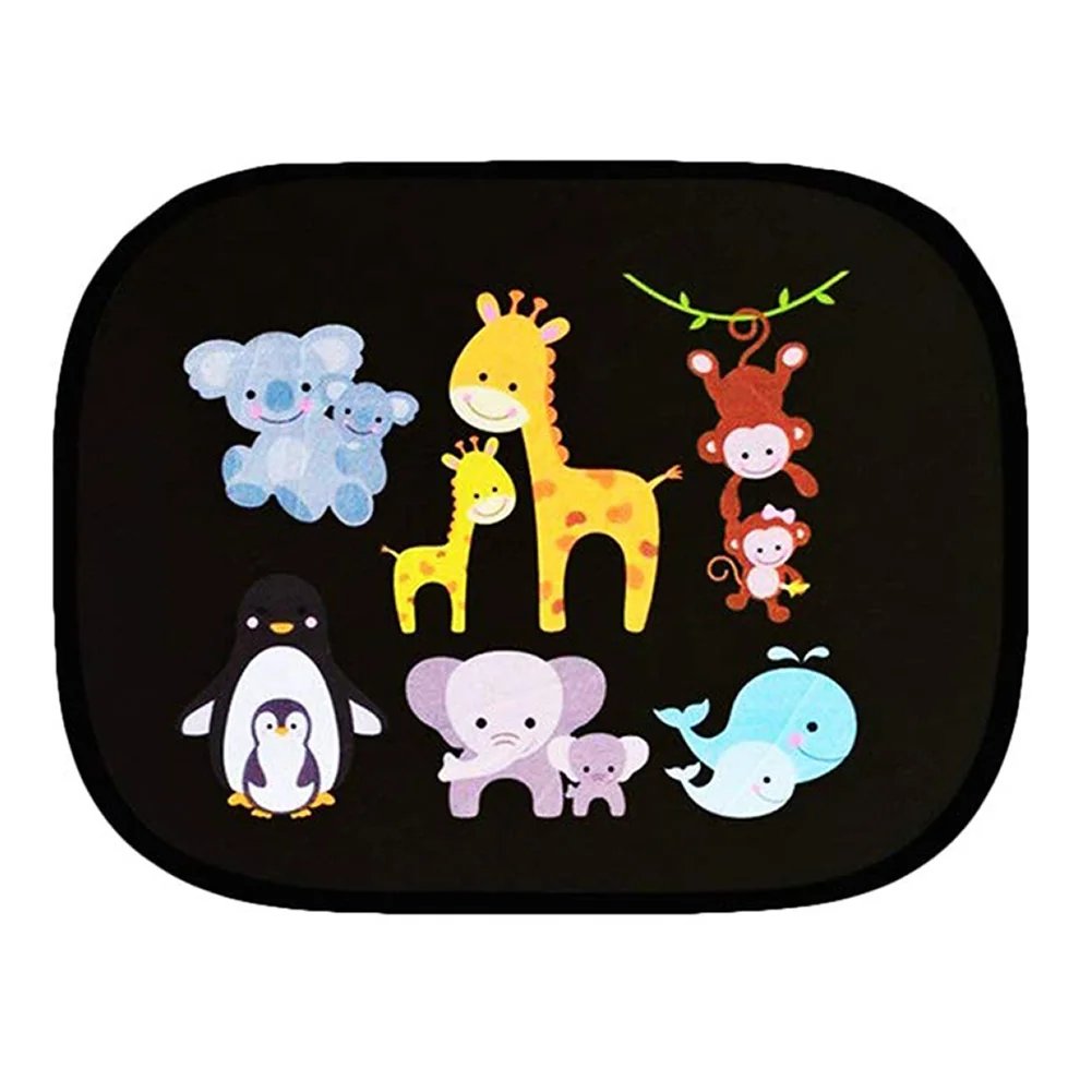 

Мультяшный козырек Универсальный Детский электростатический адсорбционный солнцезащитный козырек для бокового окна автомобиля ПВХ много...