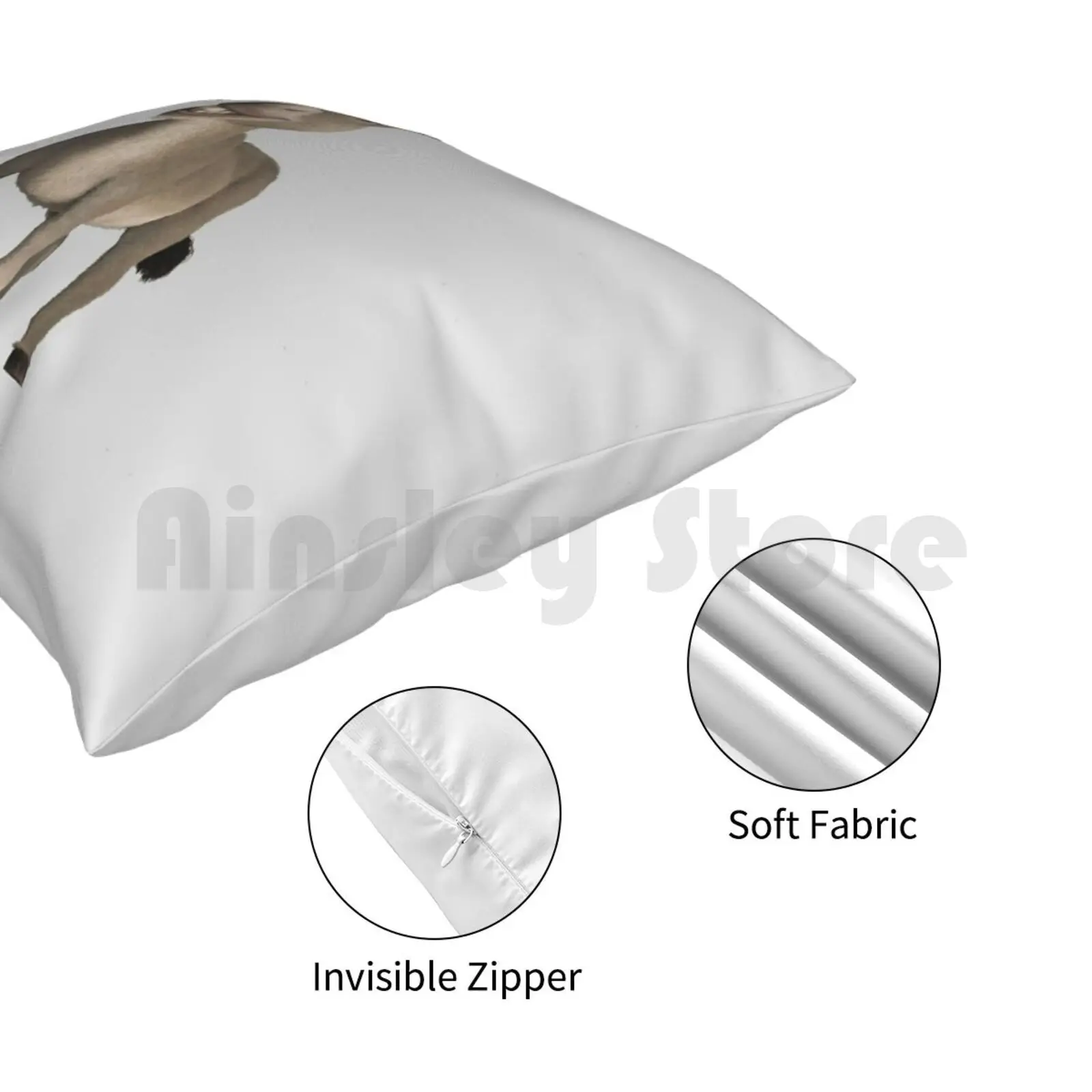 Ослика из Шрек фильм Подушка Чехол с принтом домашняя мягкая подушка DIY крышка