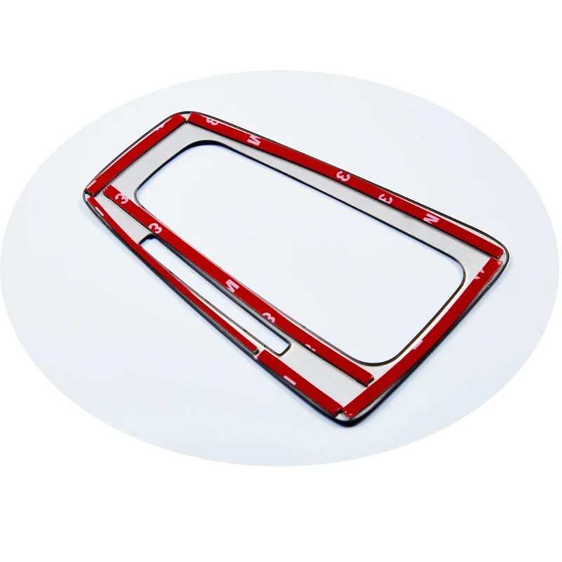 Стайлинг автомобиля нержавеющая сталь Шестерня сдвига панель Декоративная