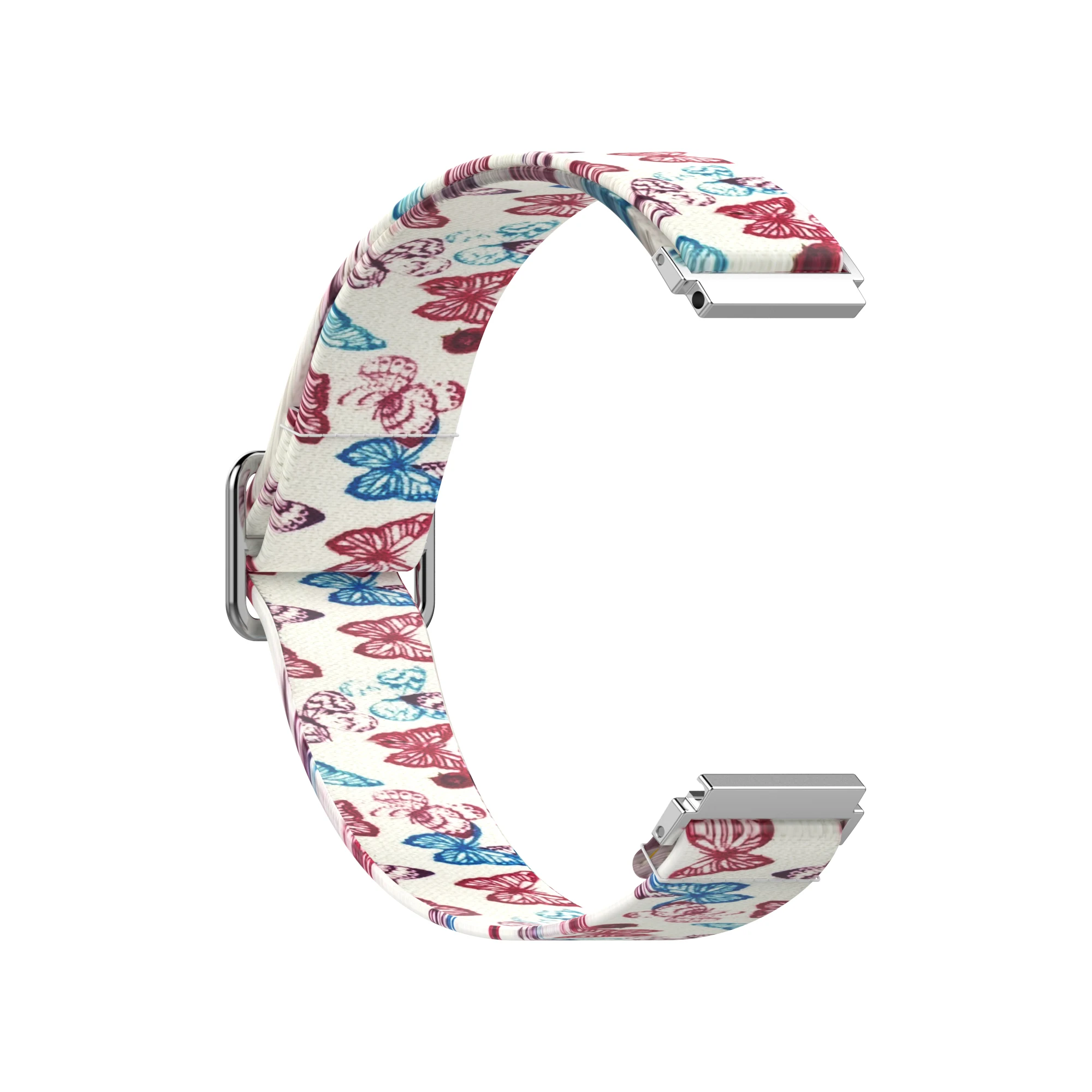 Sport Braided Band for Samsung Galaxy Watch 3 41mm 45mm Nylon Watchabnd Bracelet for Huewei Watch GT 2e Rope Strap Leather Clasp