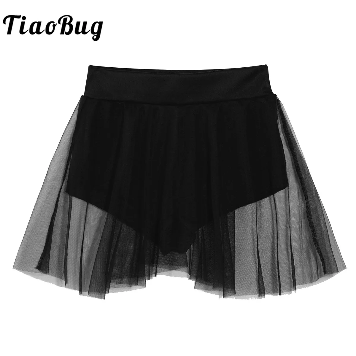 

Шифоновая балетная юбка для гимнастики для взрослых и девушек