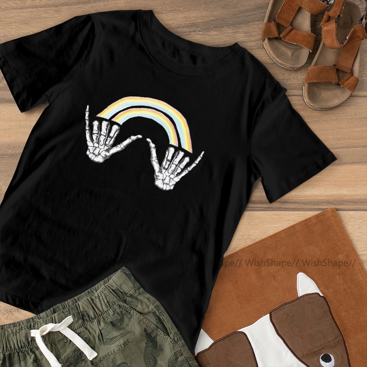 Луи Томлинсон футболка Шкеле руки темно синяя хлопчатобумажная женская XL