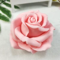 hc0191 przy silicone mold bouquet of roses soap molds gypsum chocolate candle mold clay resin 3d beautiful flower moulds