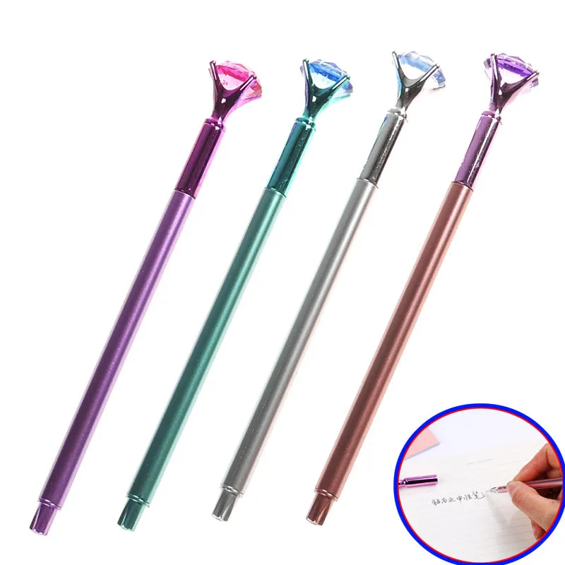 1 шт. шариковая ручка с большим камнем 0 5 мм|Шариковые ручки| |