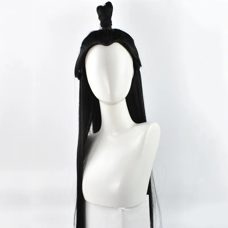 

Парик длинные черные волосы ханьфу длинные черные волосы для косплея