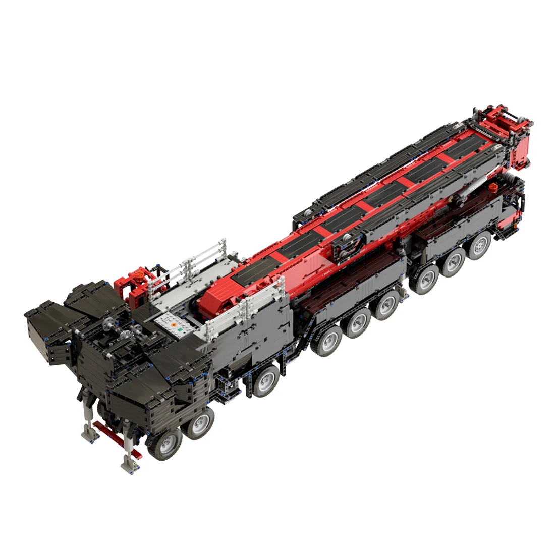 7068 шт. Moc мелкие частицы 1:20 2 4G RC мобильный вездеход кран строительные блоки модель