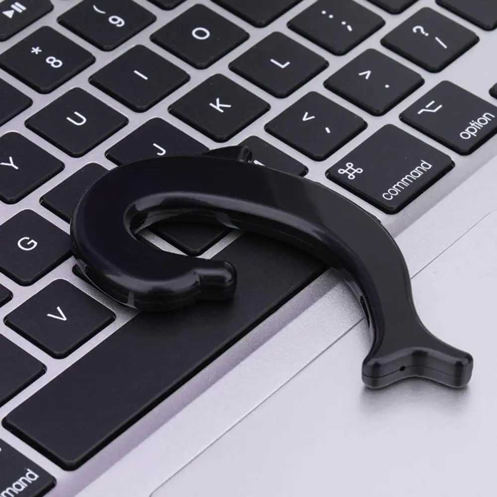 CVC DSP Bluetooth наушники с костной проводимостью черные беспроводные крючком