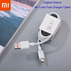 Оригинальный зарядный кабель Xiaomi, кабель для быстрой зарядки 6A, линия передачи данных для Mi 10T 10 Pro 5G Black Shark 3 4 Redmi K30i K40 Pro Note 10 s