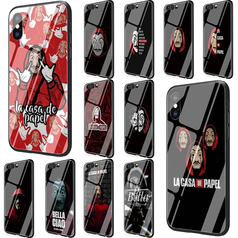 Мопс милый кот со стеклом es закаленное стекло чехол для телефона huawei 7A 8X9 10 P10 P20 P30