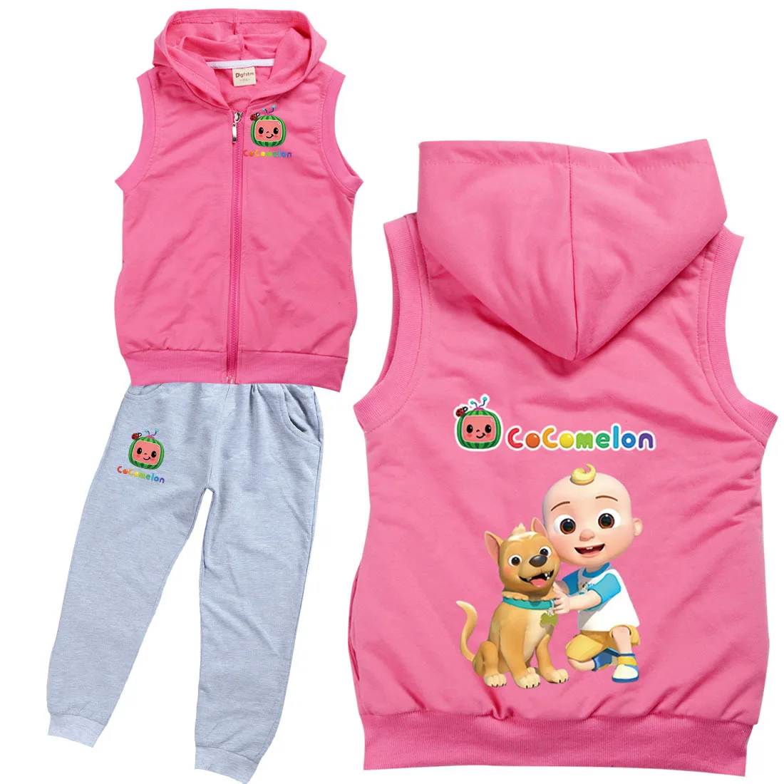 

Family Tv Cocomelon Clothes Kids Watermelon Hoodie Jackets+pants 2pcs Sets Children Birthday Suit Boys Tracksuits Girls Outfits