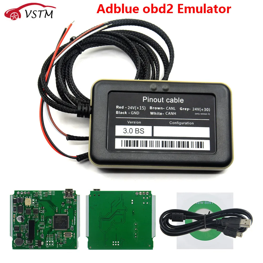 Эмулятор системы AdBlue 8 в 1 9 полный чип SCR и NOX A + версии для грузовика