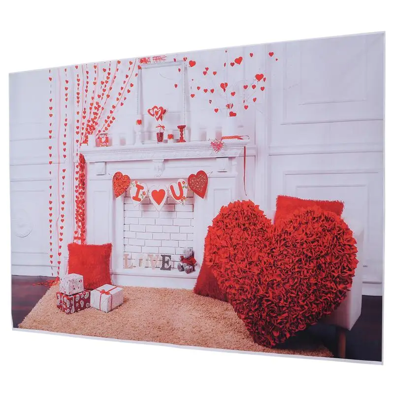 

Фон для фотосъемки с изображением влюбленных на День святого Валентина