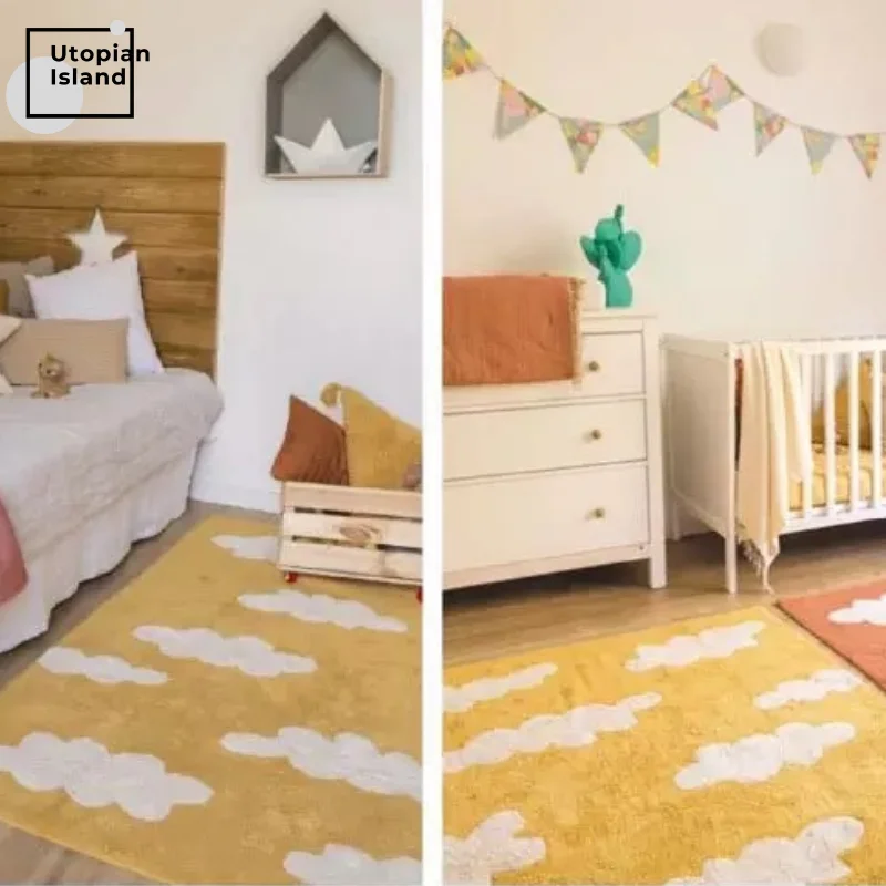 Детские коврики детские ковры для гостиной столовой меховые пушистый коврик