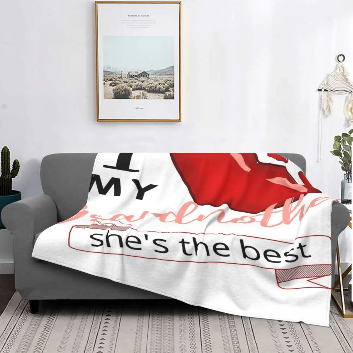 

Amo a mi abuela-manta a cuadros para cama, manta térmica a cuadros para sofá y cama