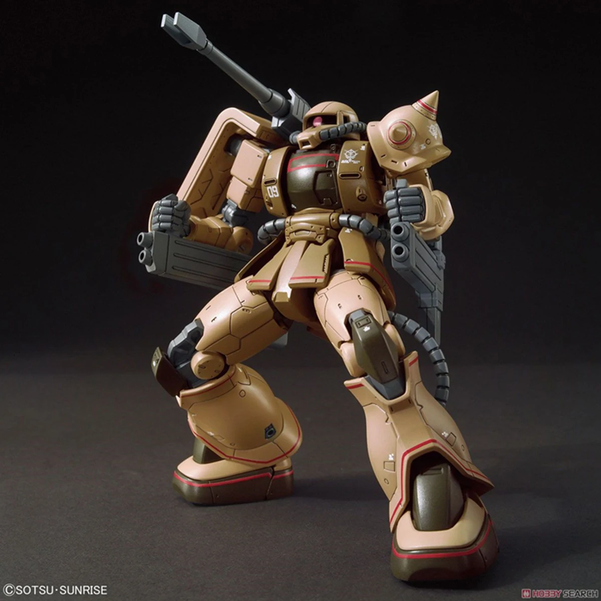 Original Bandai HG GTO 019 1/144 MS-06CK Zaku Zagu Cannon Assembly Action Figureals Brinquedos Model | Игрушки и хобби