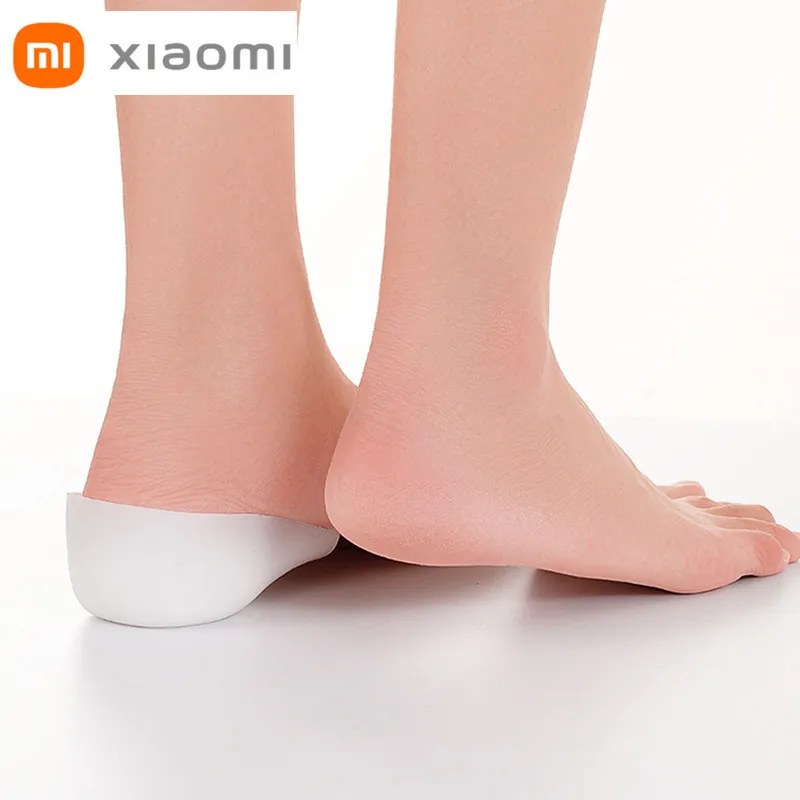 

XIAOMI YOUPIN-plantillas de silicona para aumento de altura para hombre y mujer, almohadilla elástica suave, 2,5 CM, 3,5 CM