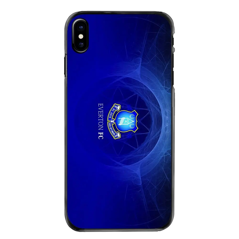 Everton Football Soccer FC Team Logo Cell Phone Case Cover For iPhone 4 4S 5 5S 5C SE 6 6S 7 8 Plus X XR XS Max iPod Touch |