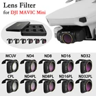 Набор фильтров для объектива камеры DJI Mavic Mini, MCUV ND4, ND8, ND16, ND32, CPL 481632, NDPL, аксессуары для DJI Mini 2
