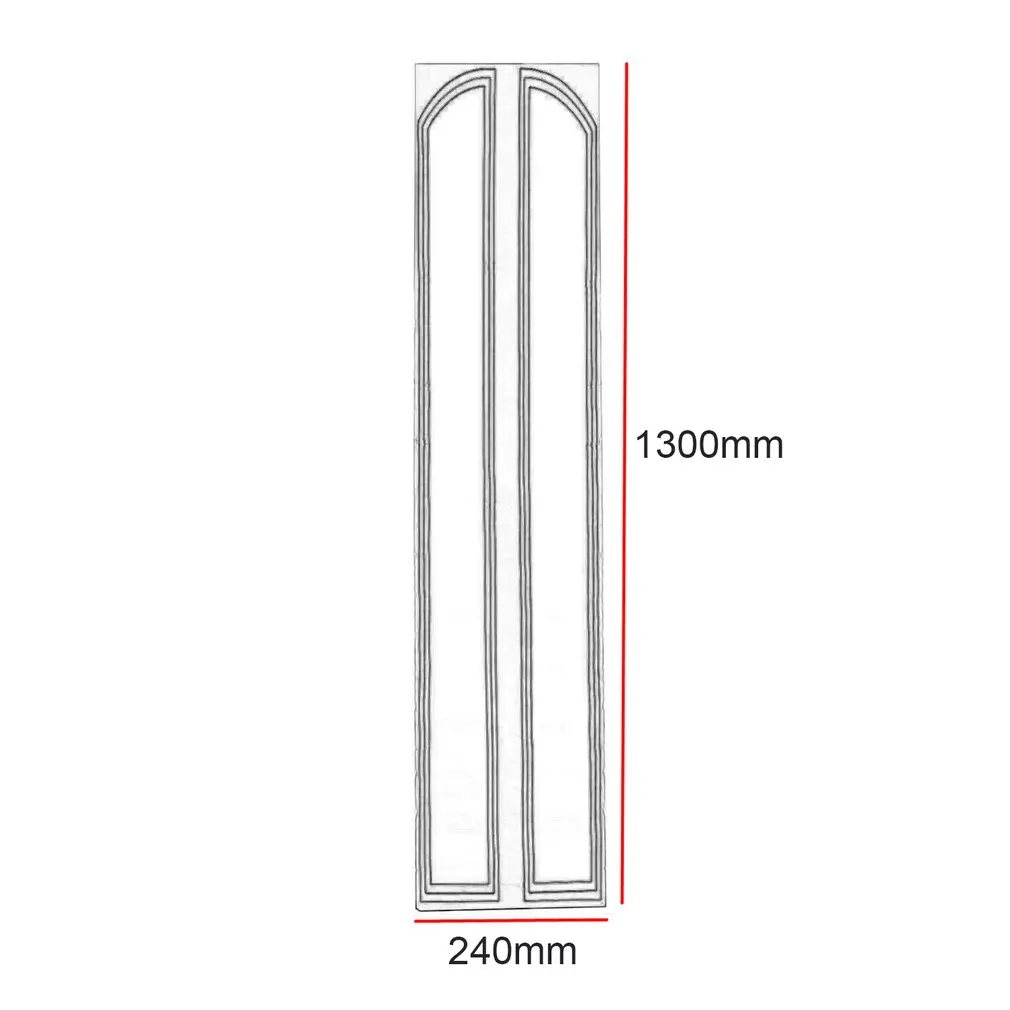 

New 130*24cm Car Styling Hood Side Vinyl Stickers Engine Cover Automobiles Reflective Decal Stripe Paste Sticker Bumper Decal