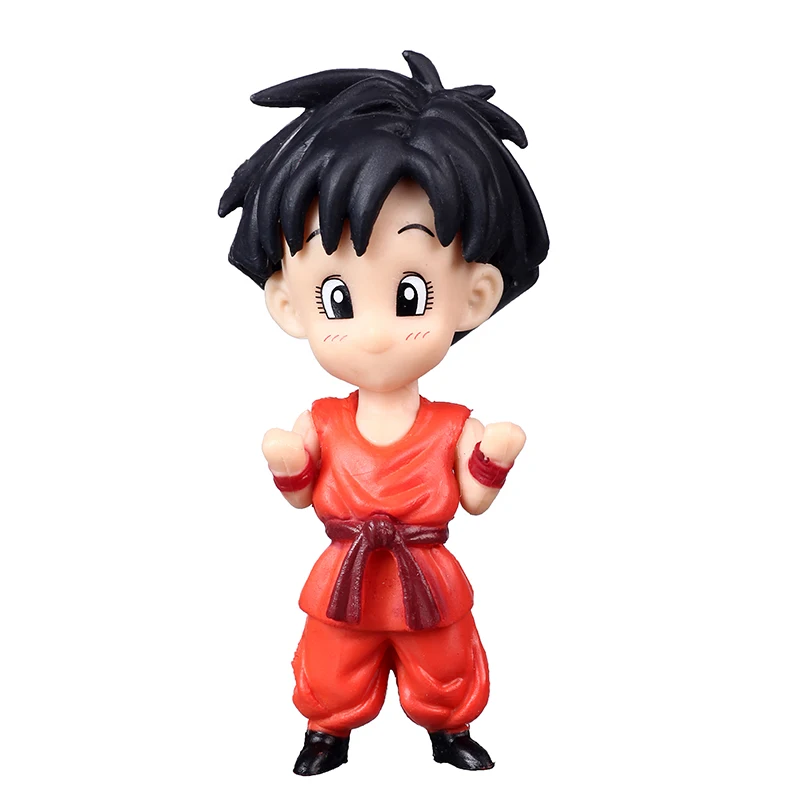8cm Mini Szie DRX4 Dragon Ball Z Супер крилин куририн ПВХ фигурка Коллекционная модель игрушки DBZ фигурки - Цвет: 8cm Mini Szie DRX4