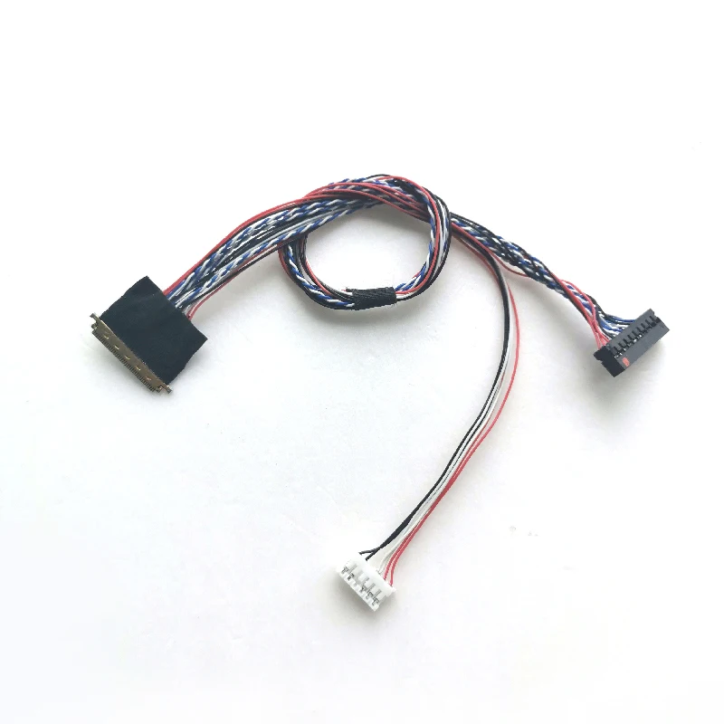 

0.5 mm pitch 25/50cm length I-PEX 20455-040E 1ch 6bit LVDS signal cable for 10.1"-17.3" inch 40 Pin LCD panel display LED screen