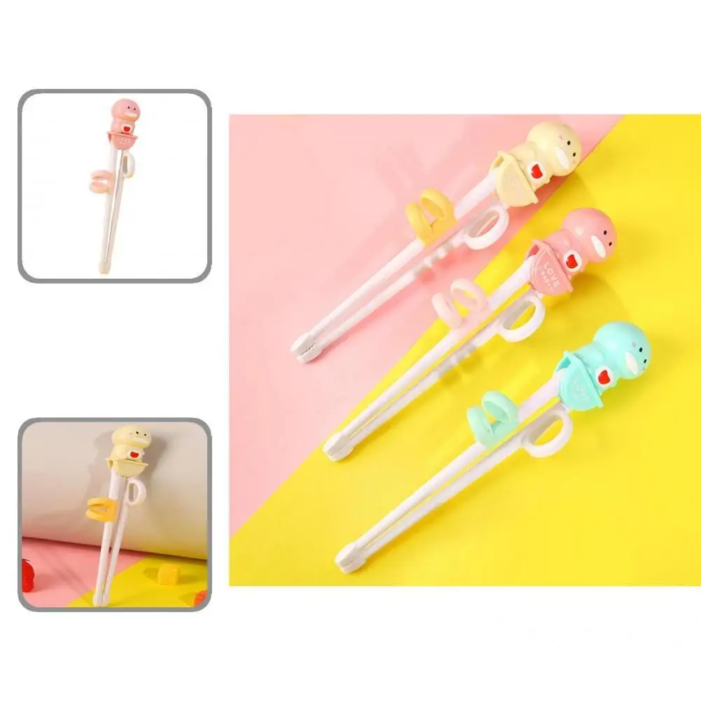 

Детские палочки для еды, 3 цвета, Φ PP, многоразовая, хорошая, милая, мультяшная, детская посуда