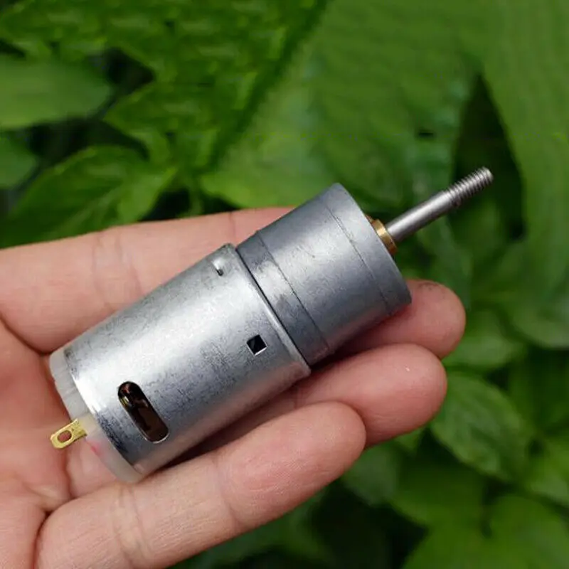 С источником питания от постоянного тока 6V 18V 12V 480RPM высокий крутящий момент