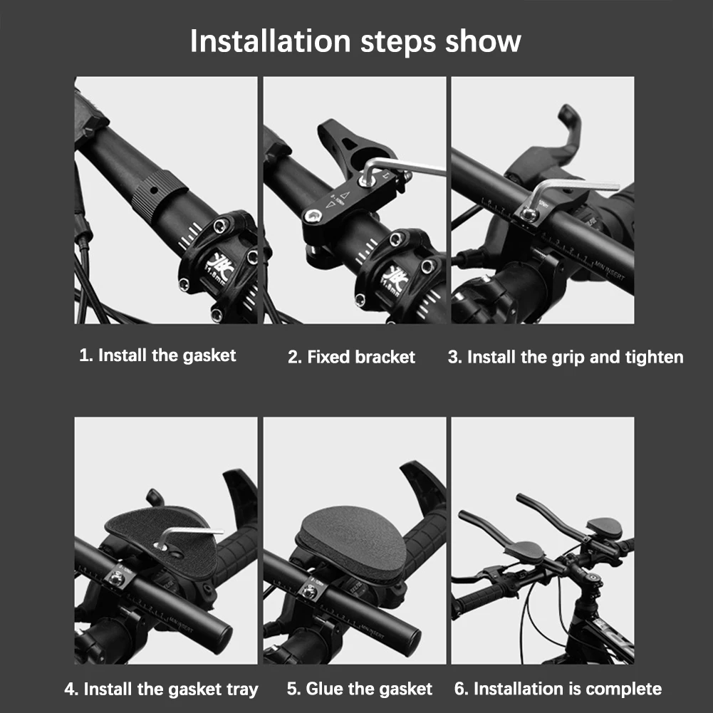 Велосипедный упор TT руль с зажимом для аэродинамических стержней удлинитель