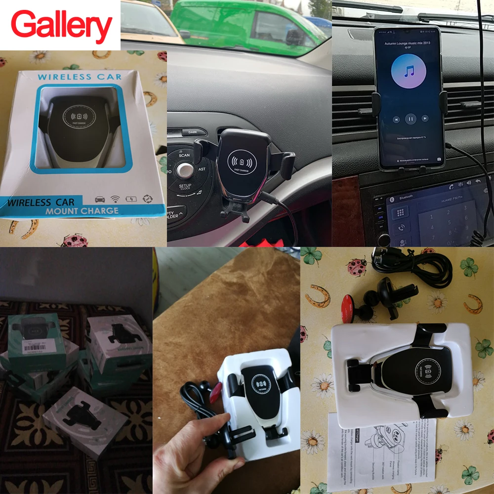 NORTHFIRE автомобильное Qi Беспроводное зарядное устройство для iPhone 11/11 Pro Max X/XS Max XR Автомобильный держатель для телефона быстрая Беспроводная зарядка крепление на вентиляционное отверстие