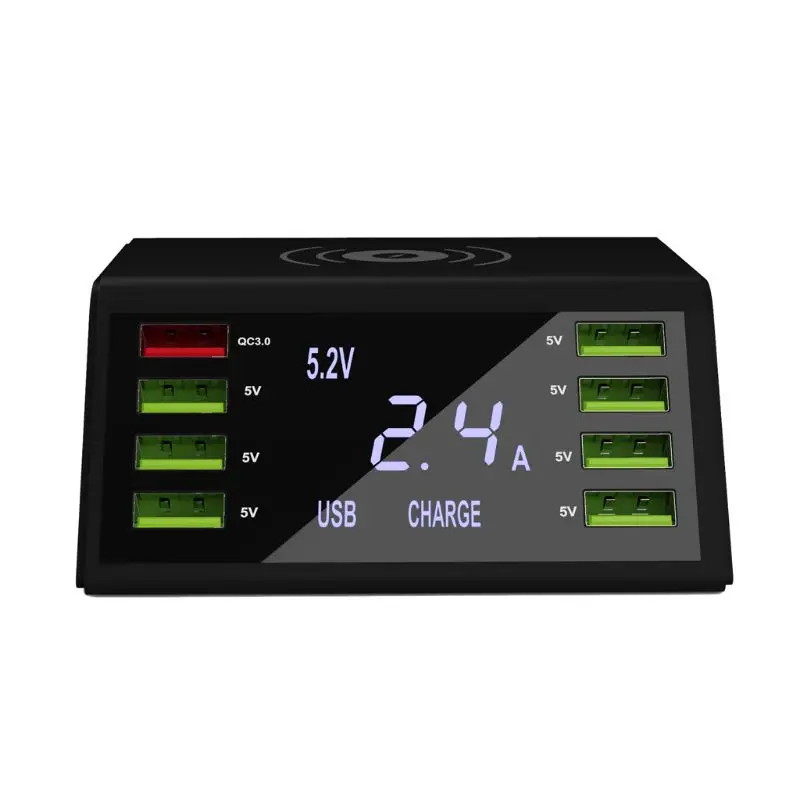 

QC 3,0, - 8 USB-, Qi