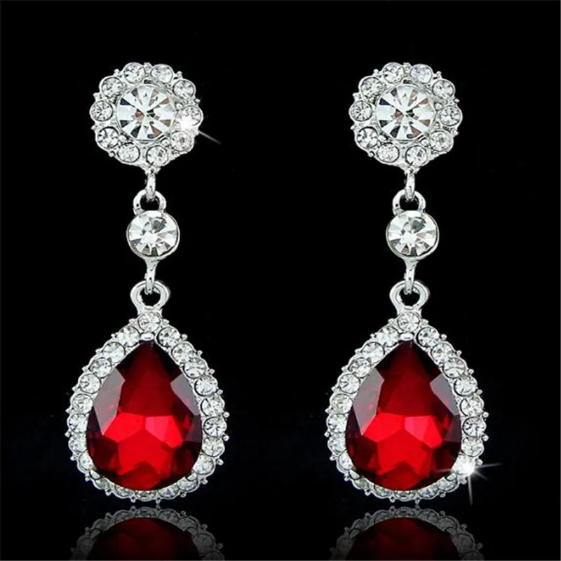 Темпераментные серьги в форме капли воды геометрические очаровательные с