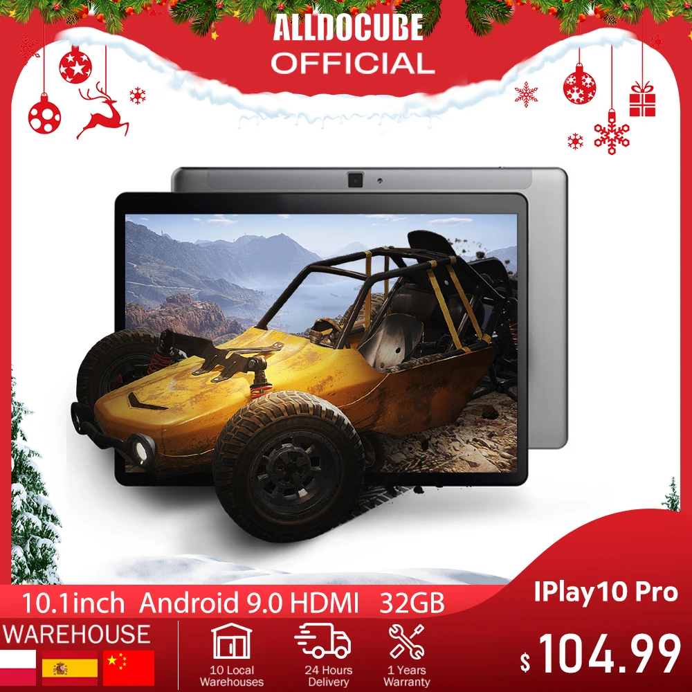 Планшет Alldocube iPlay10 Pro на Android 10 1 4 ядерный процессор MT8163 экран 9 0 дюйма 3 Гб + 32