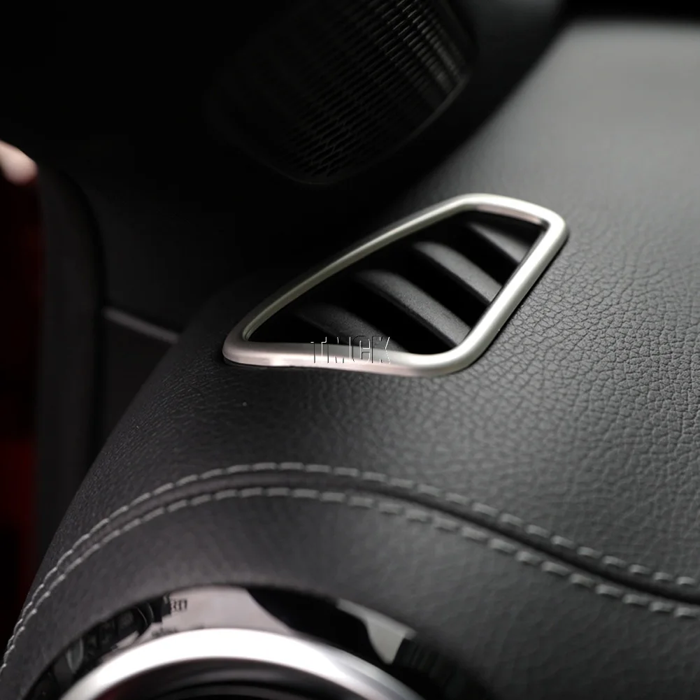 Наклейка на приборную панель автомобиля из нержавеющей стали для Mercedes Benz CLA Class C118