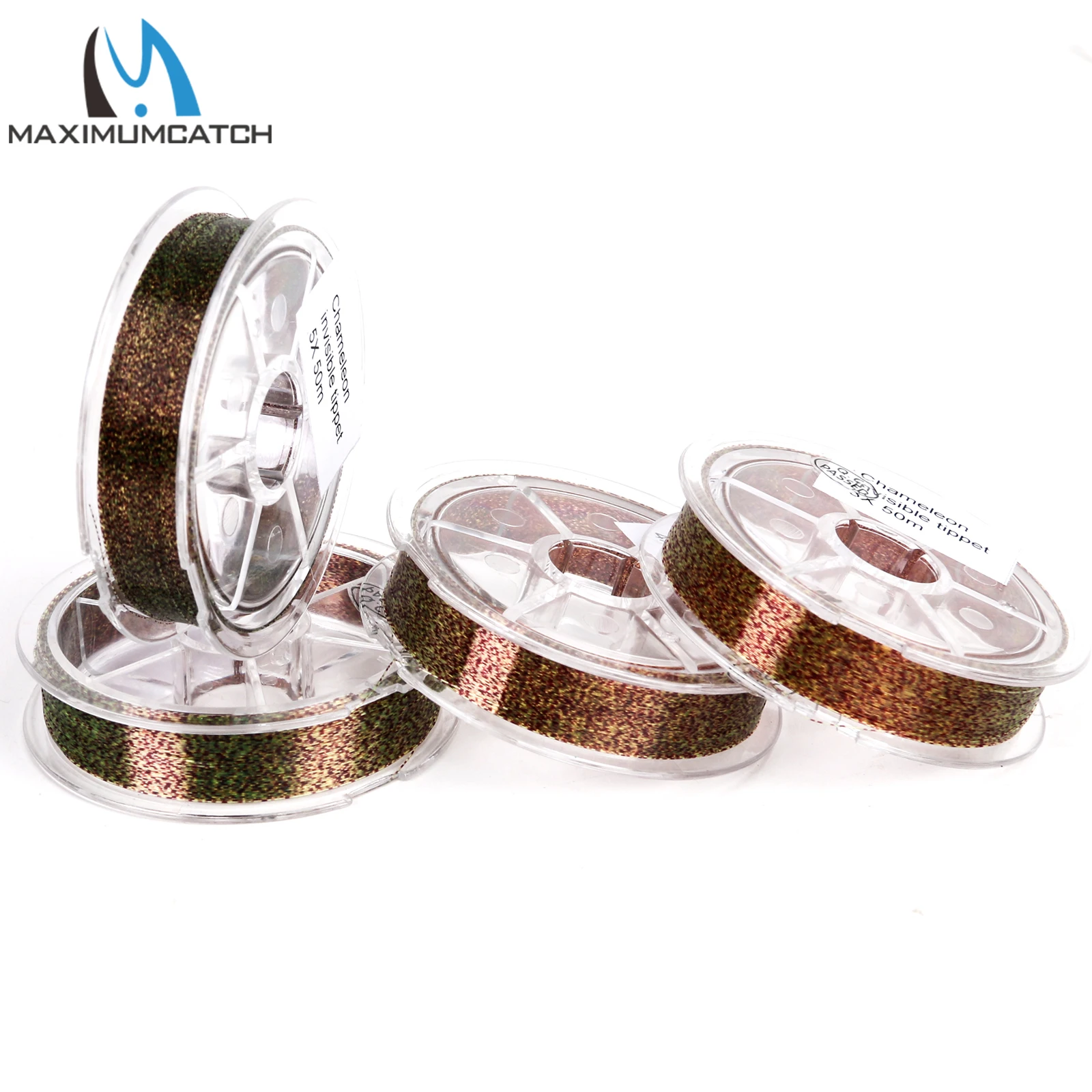 Maximumcatch Tippet Fly рыболовная леска Хамелеон невидимая 50 м 2X/3X/4X/5X Line pesca - купить по