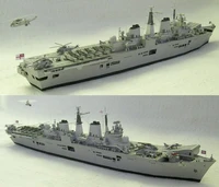 1400 scale uk invincible aircraft carrier r05 3d paper model kit handmade toy diy puzzles military fans gift