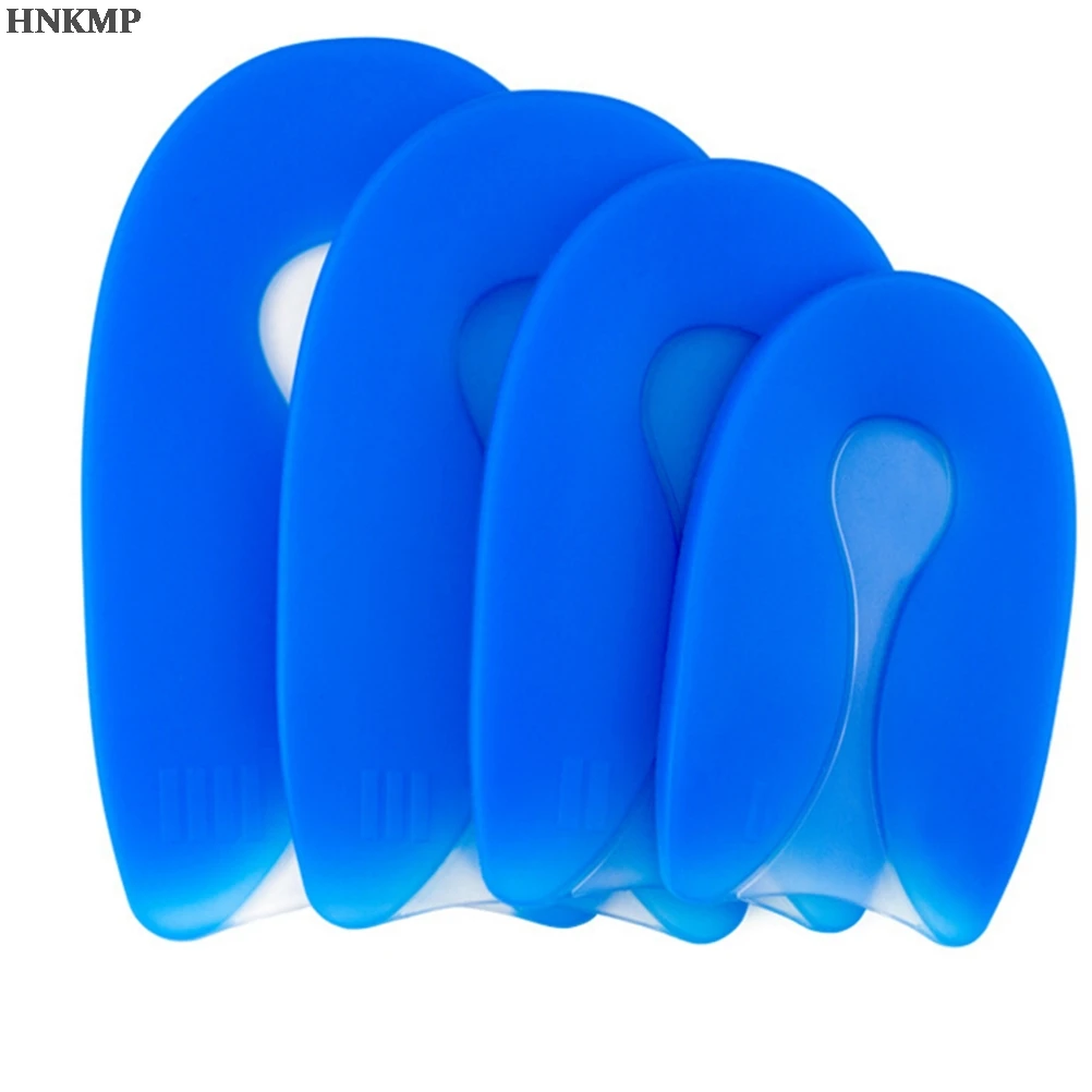 

1Pair 100% Silicone Gel U-Shape Foot pain Care Plantar Fasciitis Heel Protector Heel Spur Pad Shoe Insole for Men Women