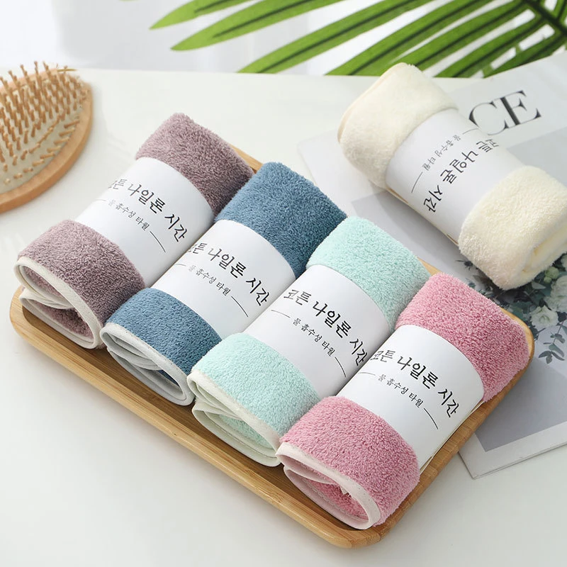 

Soft Washrag Home Towels Microfiber Fast Drying Sports Coral Velvet Towel Face Towe Absorbent 30*60cm Long Towel Breathable