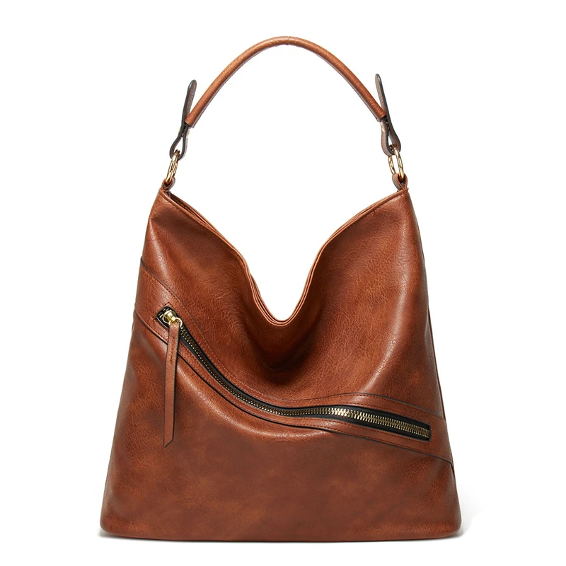 

LILEN Fashion Large Capacity Handbags New Ladies Shoulder Bags Retro Wild Bucket Bag Portable Messenger Bag