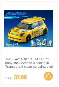 1 Набор VW BEETLE PC drift RC PC Корпус Корпуса 195 мм ширина прозрачный чистый без окраски drift body hsp hpi trax Tamiya
