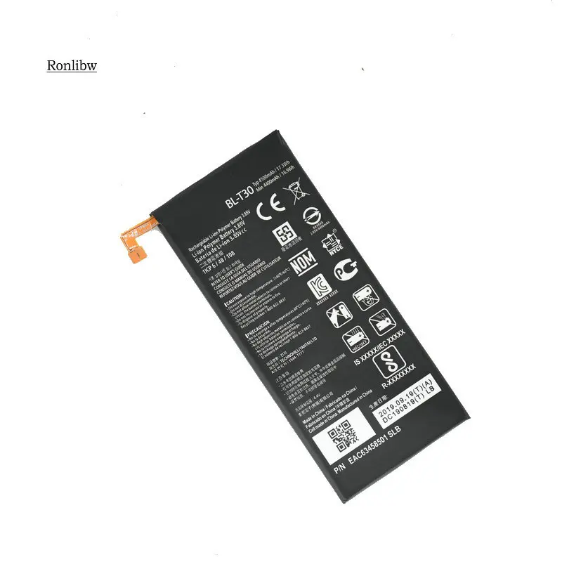 Сменный аккумулятор Ronlibw 4500 мАч для LG X Power 2 II L64VL M320F M320N M322 L63BL K10 M320 M320DSN мобильный