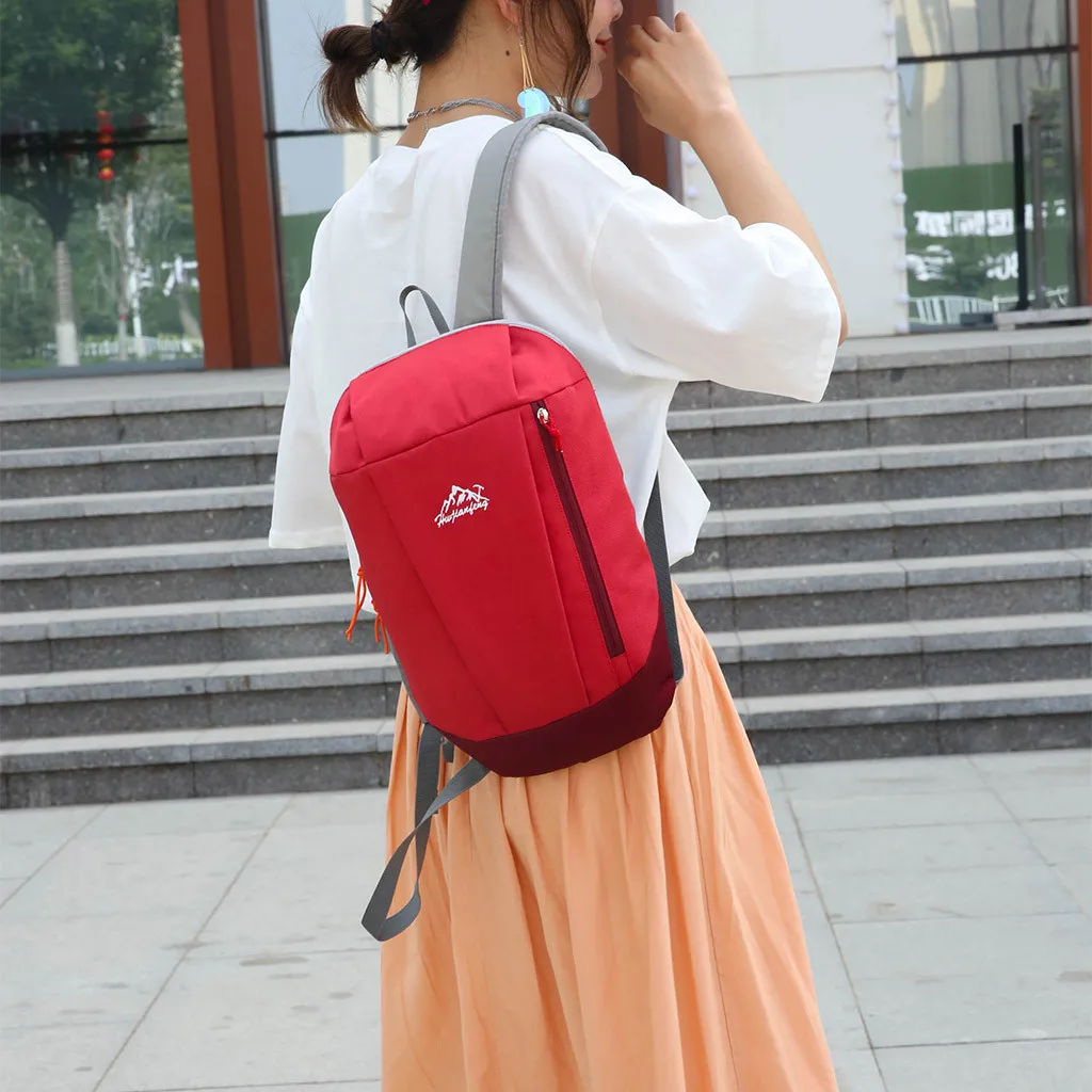 Спортивная сумка для мужчин и женщин уличный рюкзак на молнии с кубиками