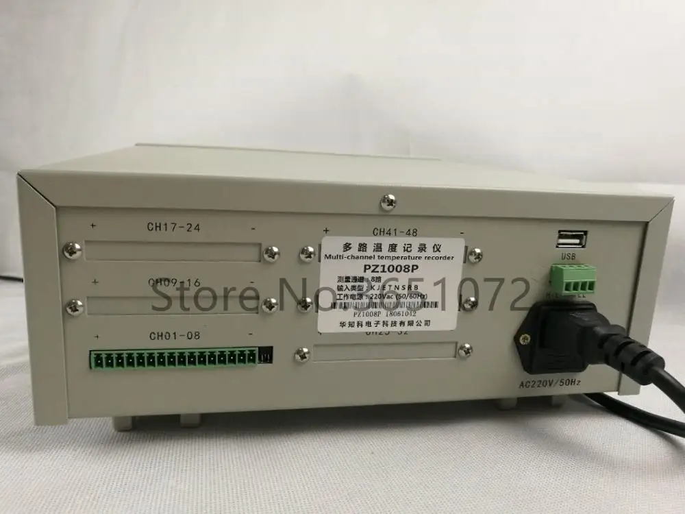 Многоканальный регистратор температуры PZ1008P прибор для измерения с изгибом и