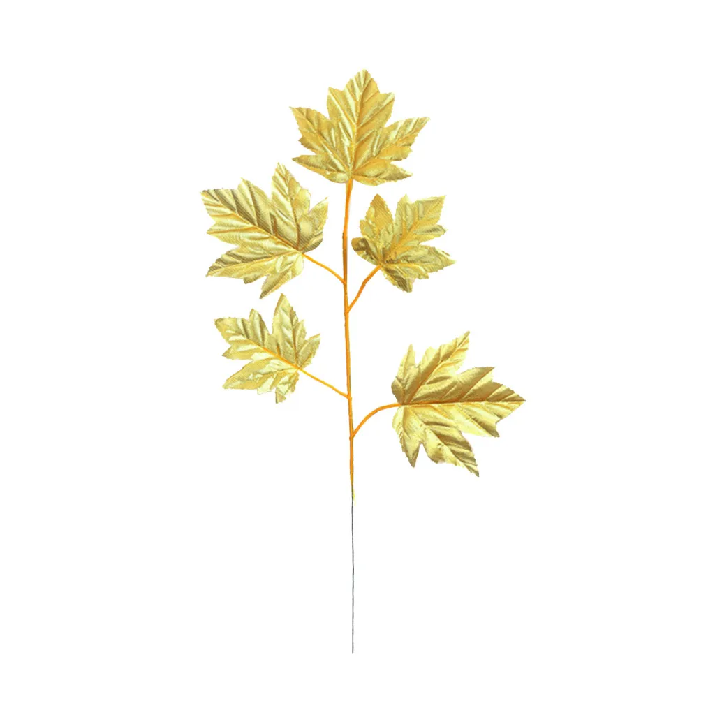 Золотая черепаха искусственные различные листья тип листьев растение бонсай