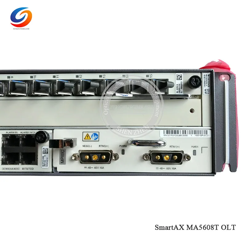Бесплатная доставка MA5608T 10G MCUD1 MPWC с 16 портами GPFD C + карта DC источник