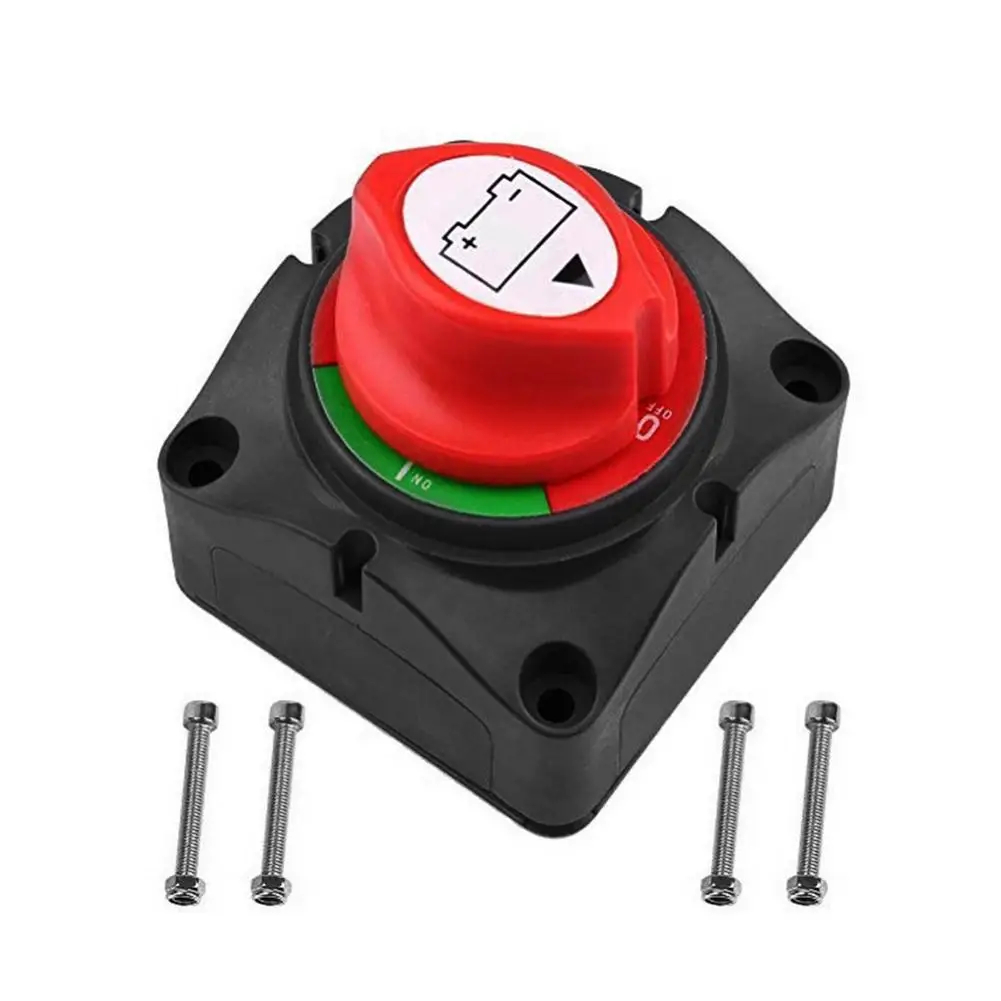 

Car Auto 12V-48V 275/1250 RV Marine Boat Battery Selector Isolator Disconnect Rotary Switch Cut Power On Off for Boat Yacht